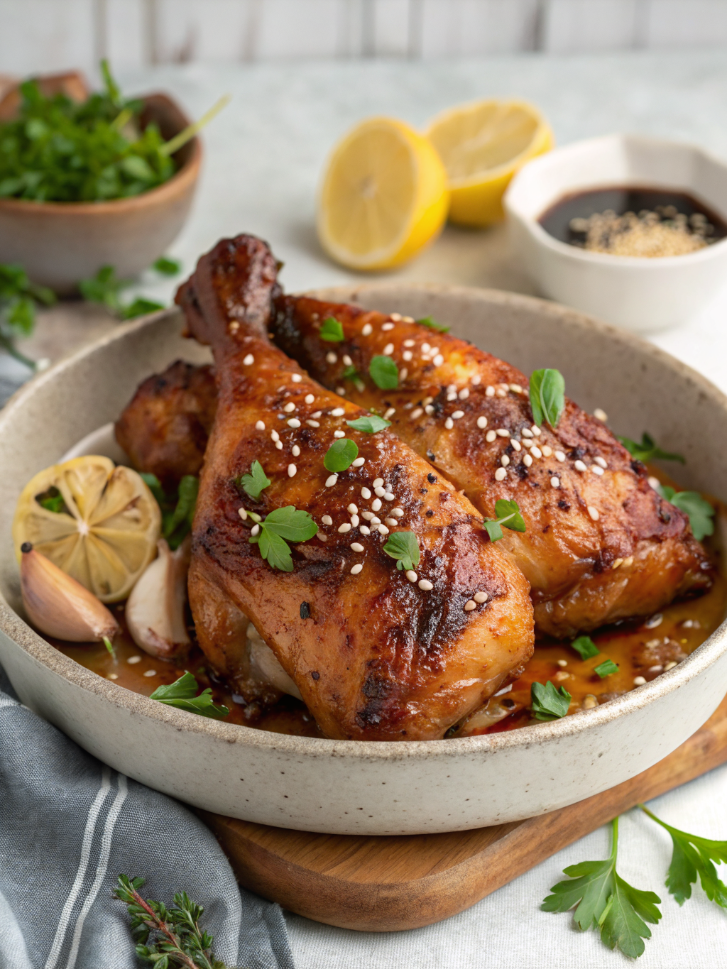 Delicious Garlic Brown Sugar Chicken