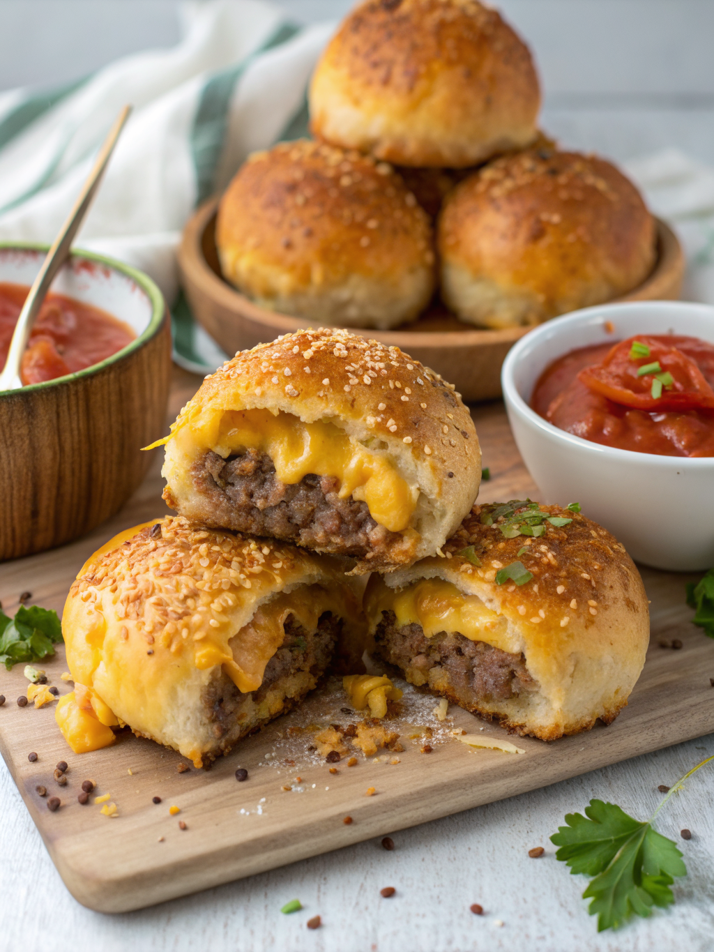 Garlic Parmesan Cheeseburger Bombs: 5 Secret Tips to Make Them Perfect!