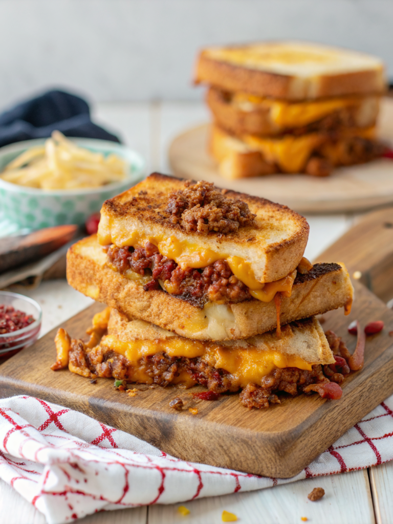 Grilled Cheese Sloppy Joes