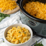 High-Protein Crockpot Mac and Cheese