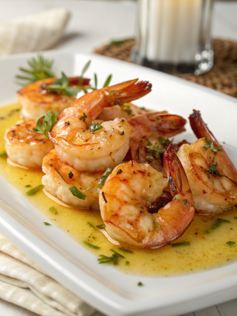 High-Protein Honey Garlic Shrimp