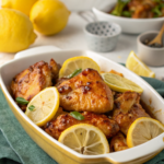 Honey Chicken with Lemon