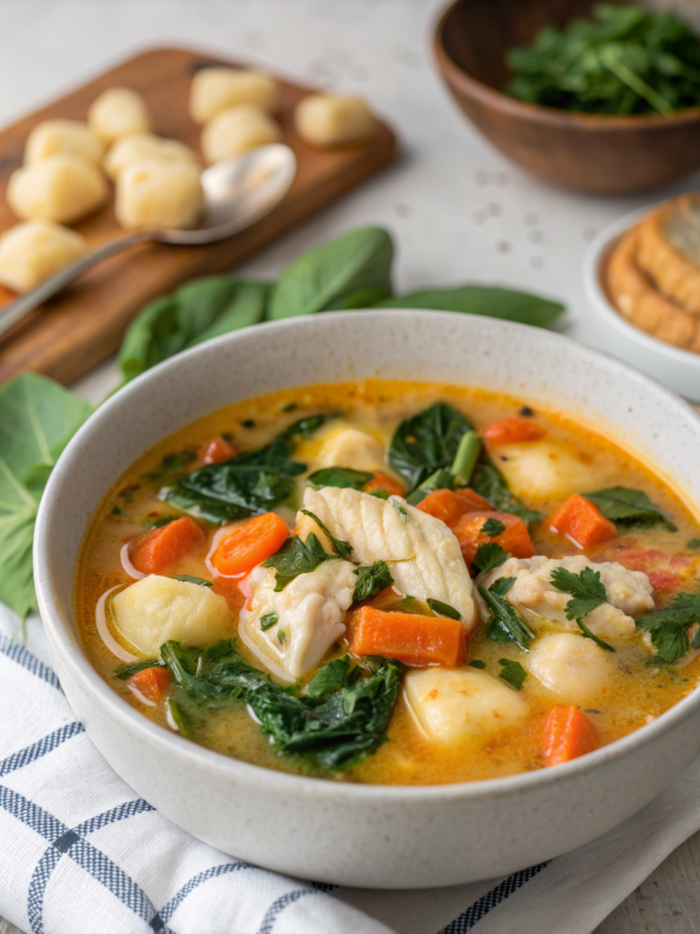 Marry Me Chicken and Gnocchi Soup