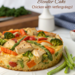 Savory Blender Cake (Chicken with Vegetables)