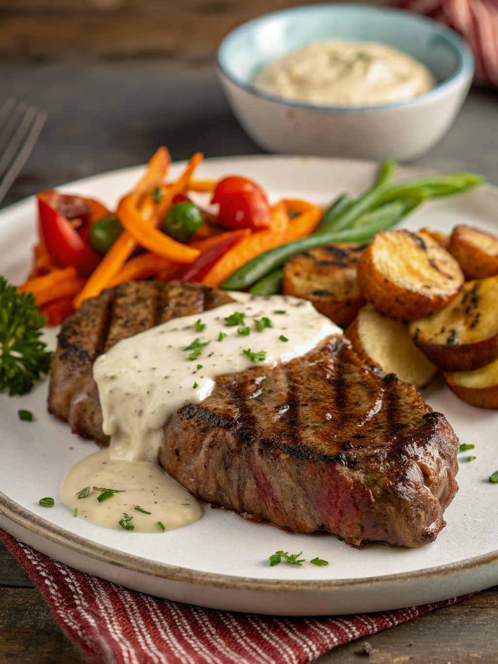 Steak with Ghostly Bourbon Garlic Cream Sauce: 7 Reasons It's a Hit!