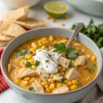 Street Corn White Chicken Chili Soup