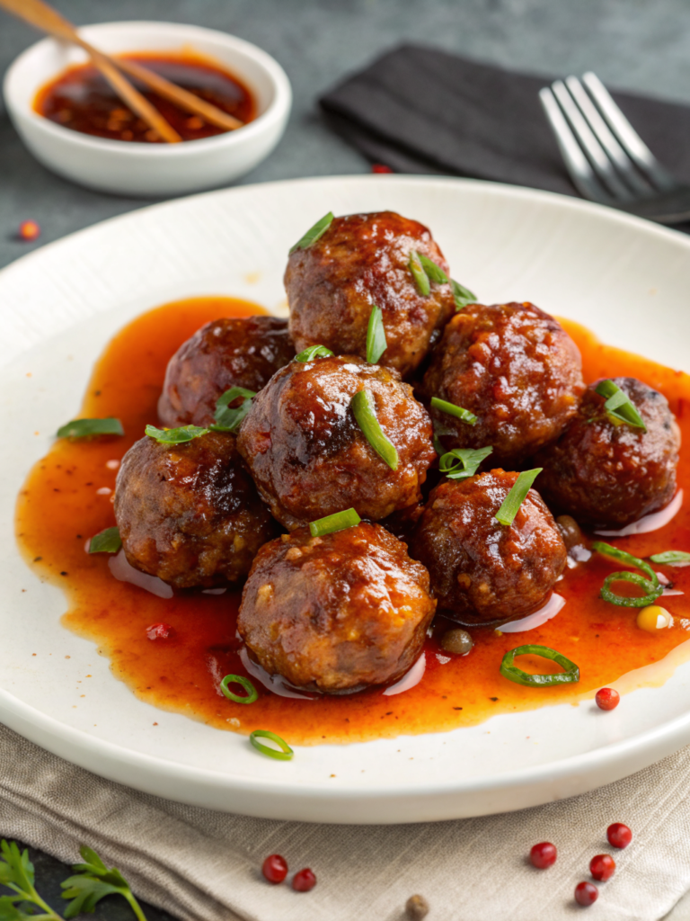 Sweet Chili Meatballs