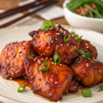 Sweet and Spicy Boneless Chicken Thighs