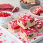 Valentine's Day Sugar Cookie Fudge
