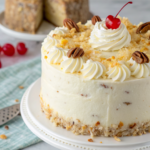 White German Chocolate Cake