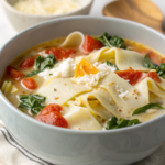 White Lasagna Soup