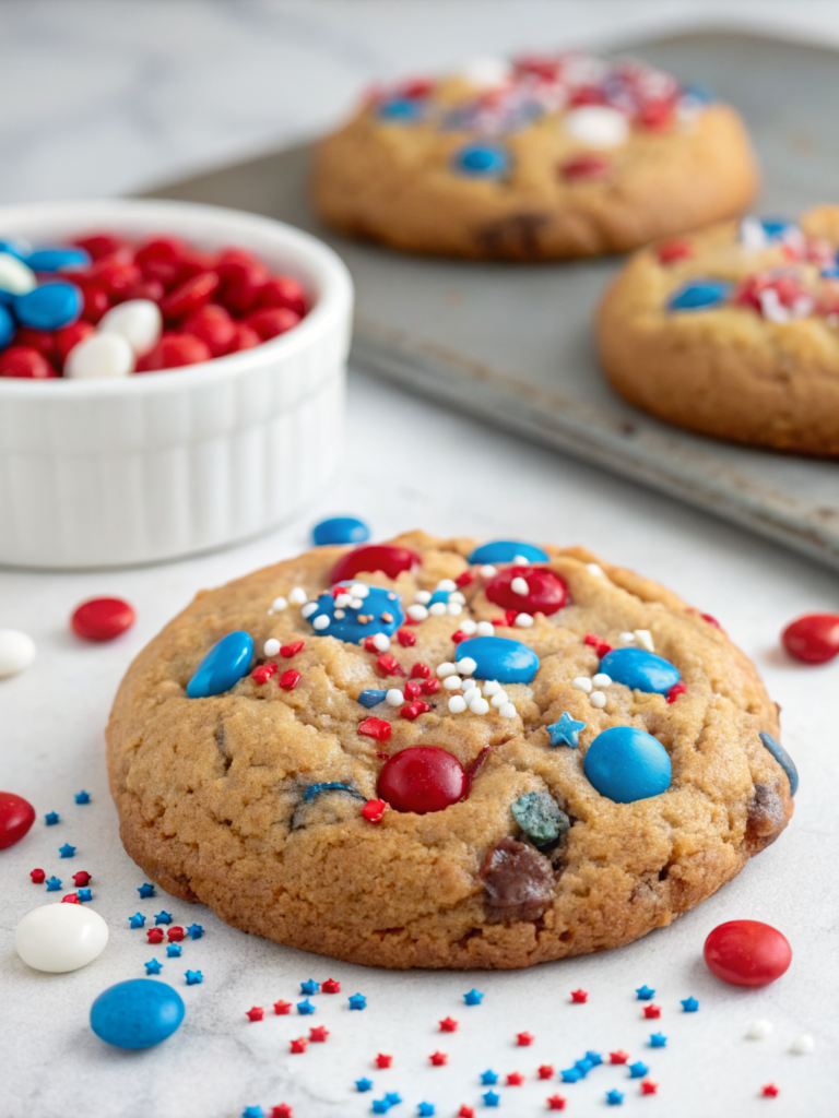 4th of July Monster Cookies