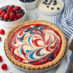 4th of July Swirl Pie