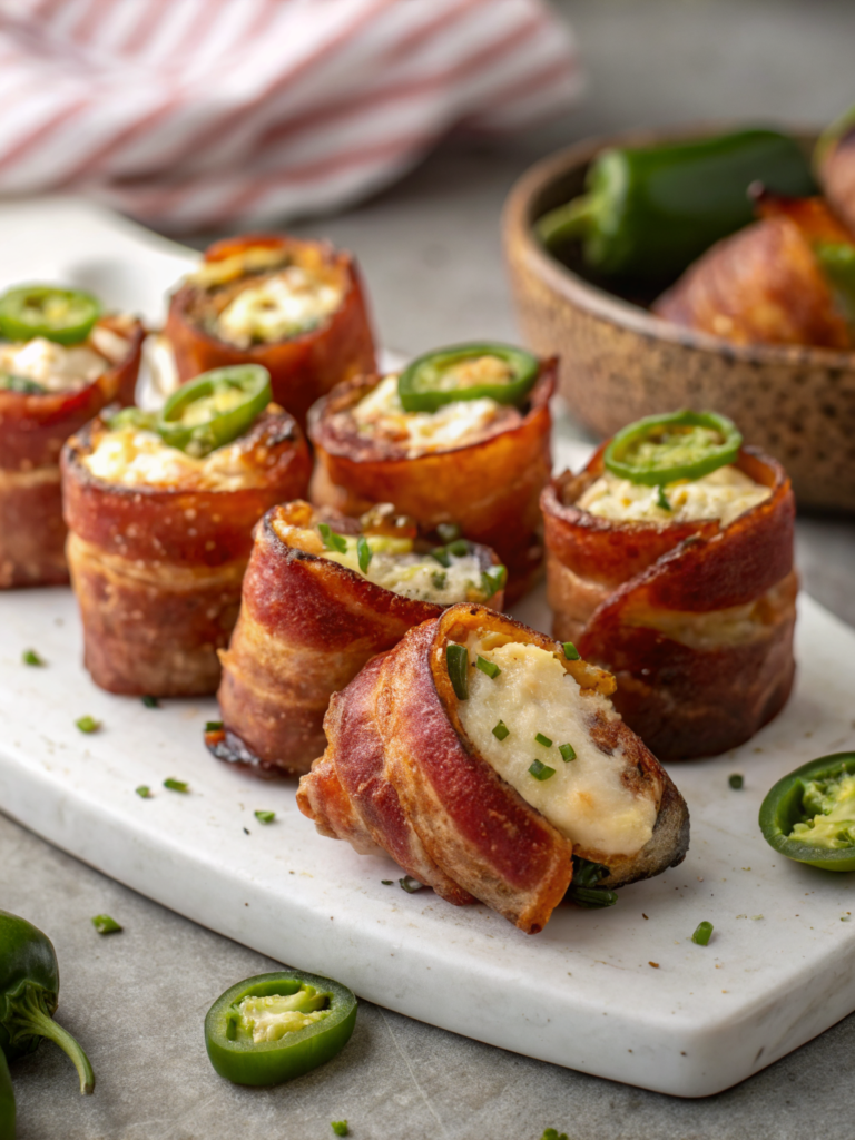 Bacon Jalapeño Popper Bites
