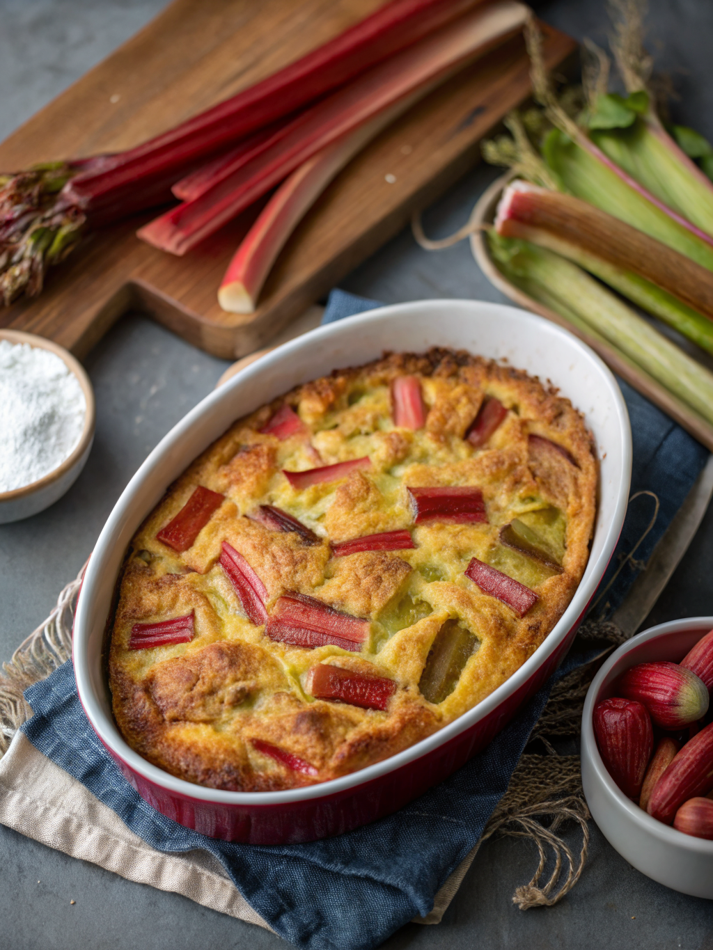 Baked Rhubarb Fritters: 7 Easy Steps to the Best Fruity Treat