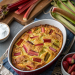 Baked Rhubarb Fritters