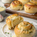 Cheesy garlic rolls