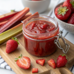 Classic Strawberry Rhubarb Jam