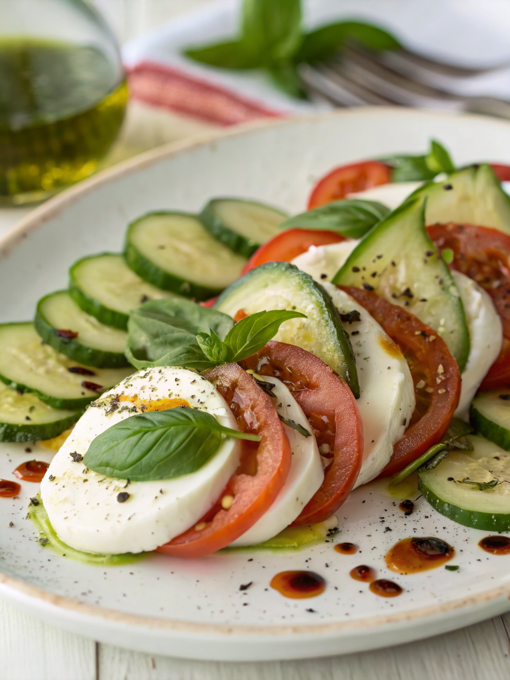 Easy Cucumber Caprese Salad: 5 Simple Steps for a Fresh Summer Recipe
