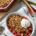 Easy Rhubarb Crisp