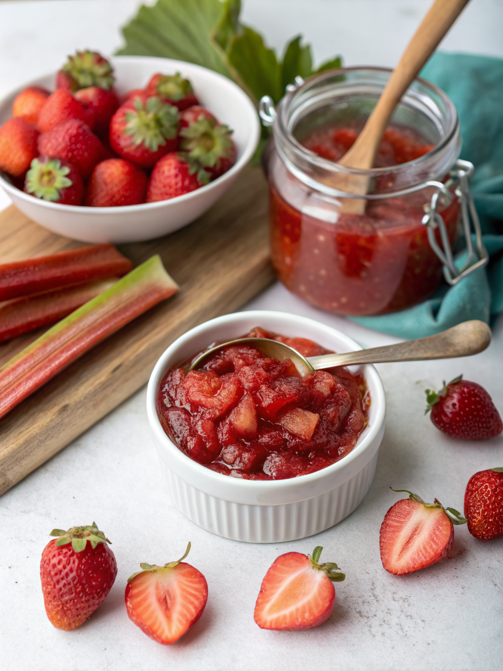 Easy Strawberry Rhubarb Jam with Pectin: 5 Simple Steps to Sweetness