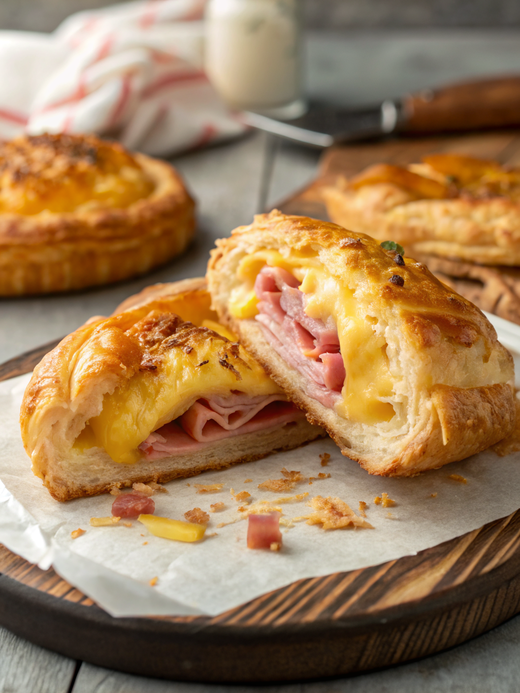 Ham Cheese Puff Pastry