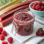 Homemade Raspberry Rhubarb Jam