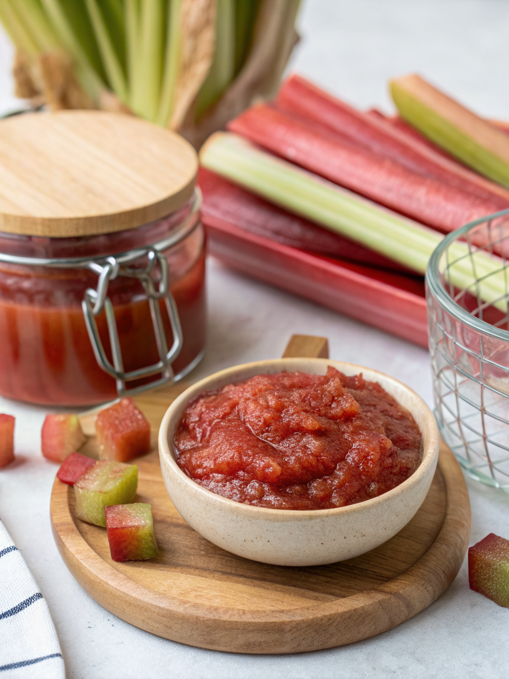 How to make Rhubarb Jam