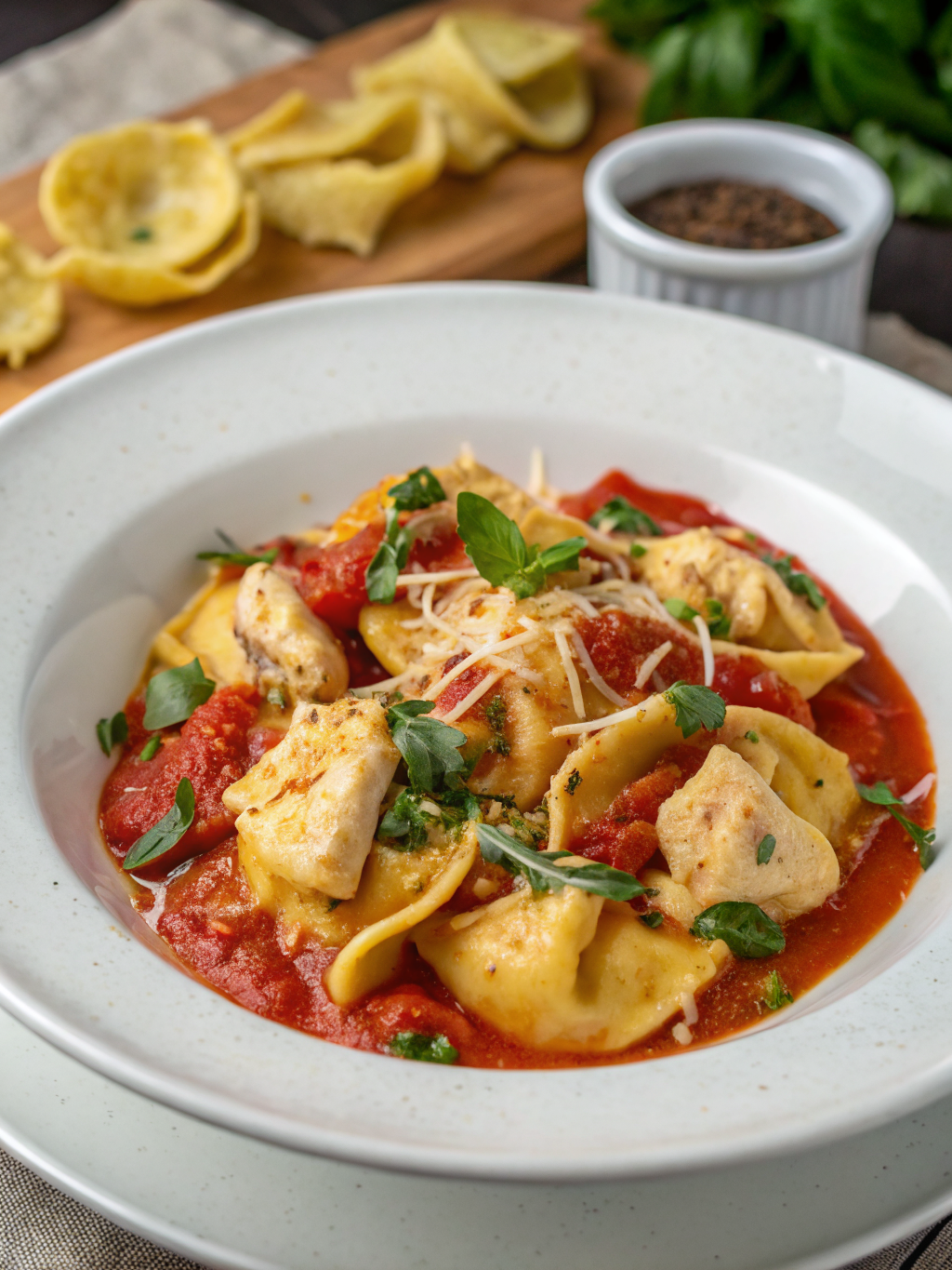 Marry Me Chicken Tortellini
