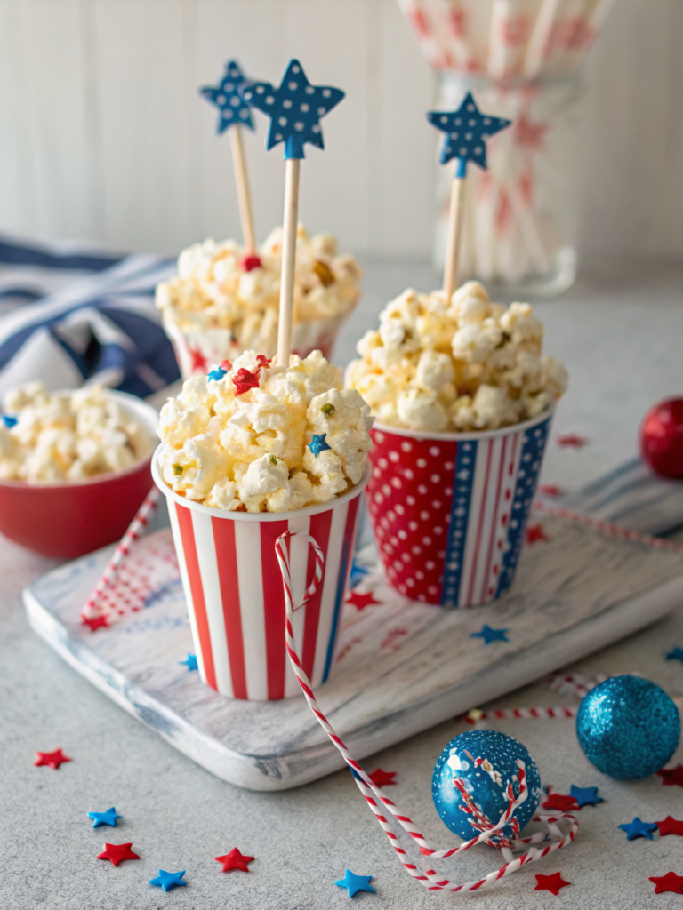 Patriotic Popcorn Pops