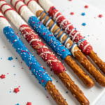 Patriotic Pretzel Rods