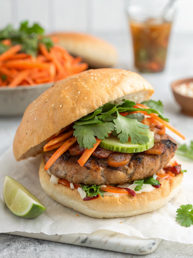 Pork Banh Mi Burger