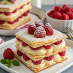 Raspberry Cream Napoleons