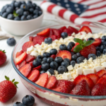 Red White & Blue Cheesecake Salad