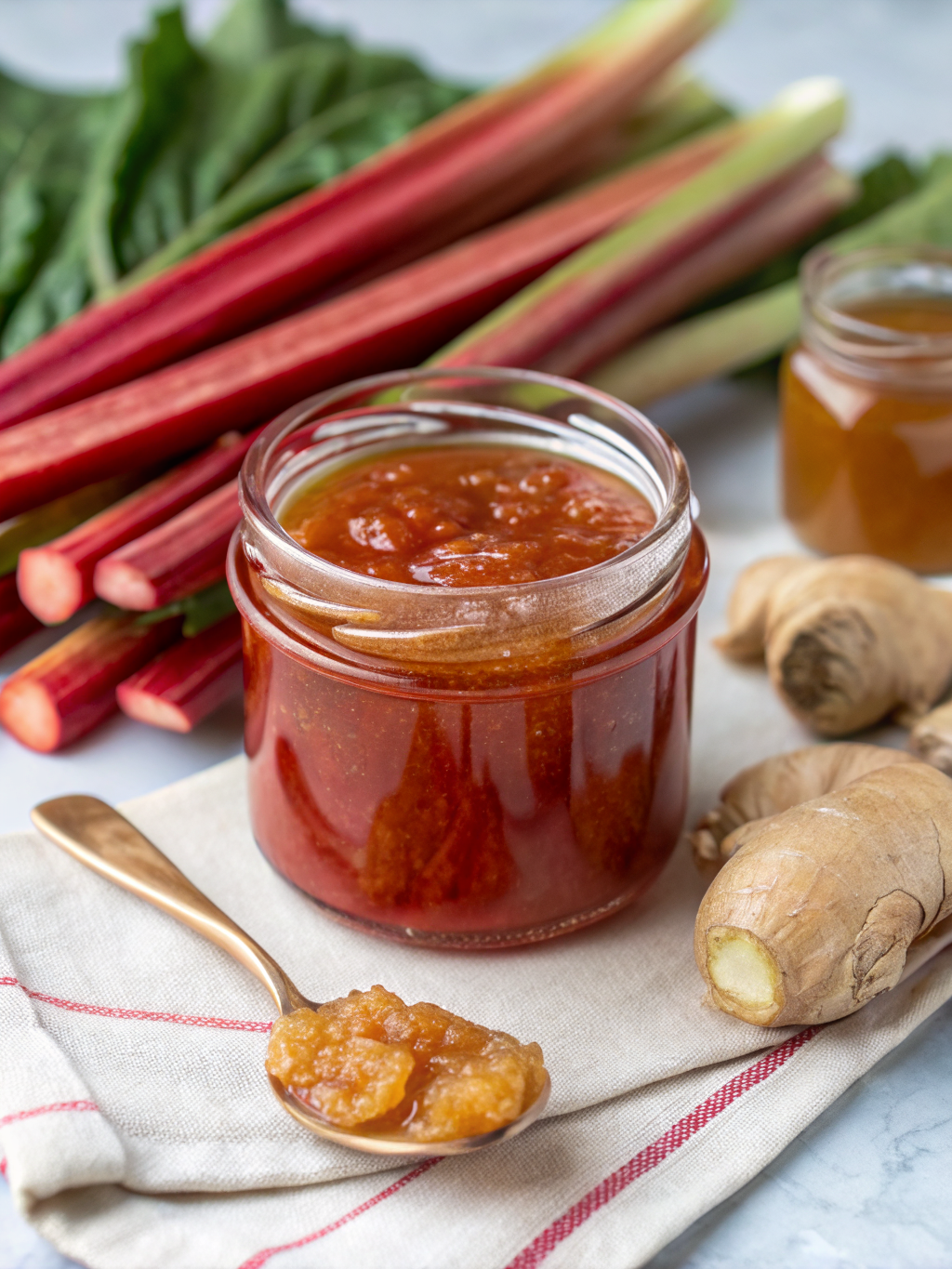 Small Batch Honey Rhubarb Ginger Jam: 3 Reasons to Try This Recipe