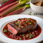 Spiced Rhubarb Steak Sauce