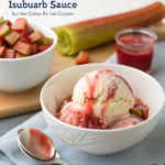 Zesty Rhubarb Sauce for Ice Cream