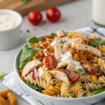 BBQ Chicken Ranch Pasta Salad