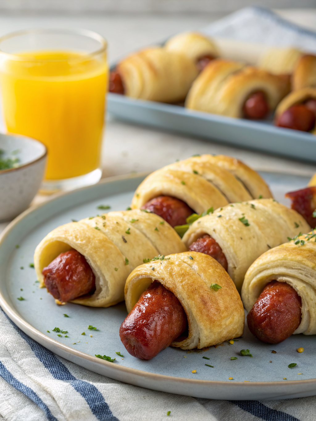 Breakfast Pigs in a Blanket