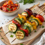 Flavorful Grilled Veggie Skewers