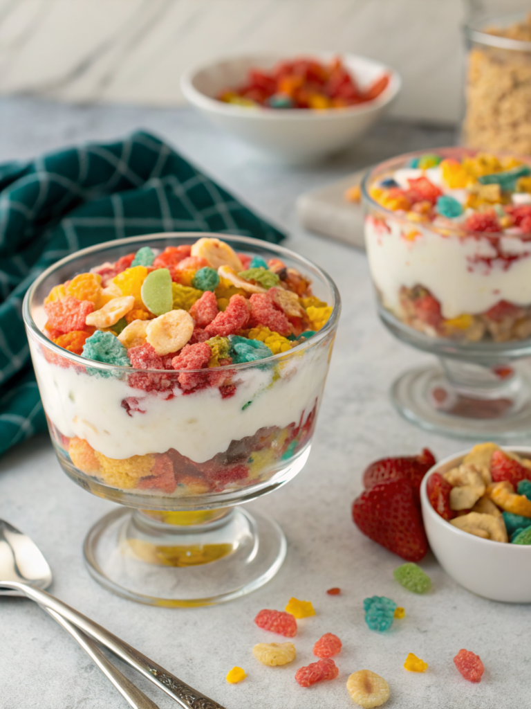Fruity Pebbles Parfait Recipe