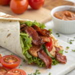 Gourmet BLT Wraps with Secret Sauce