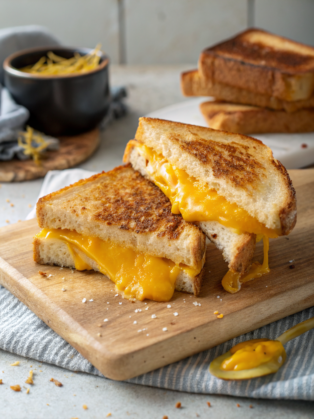 Mini Grilled Cheese Sandwiches