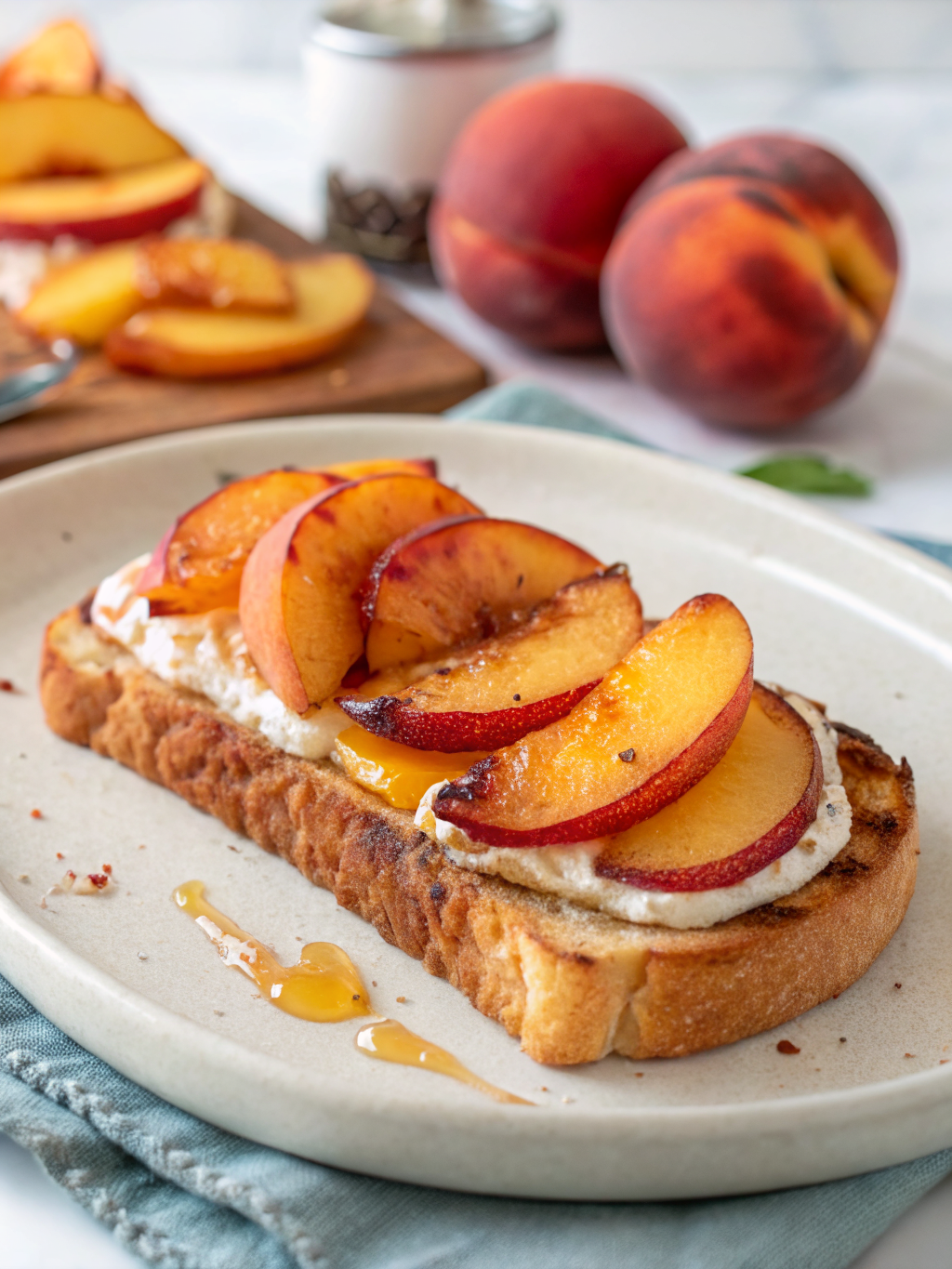 Peach Toast