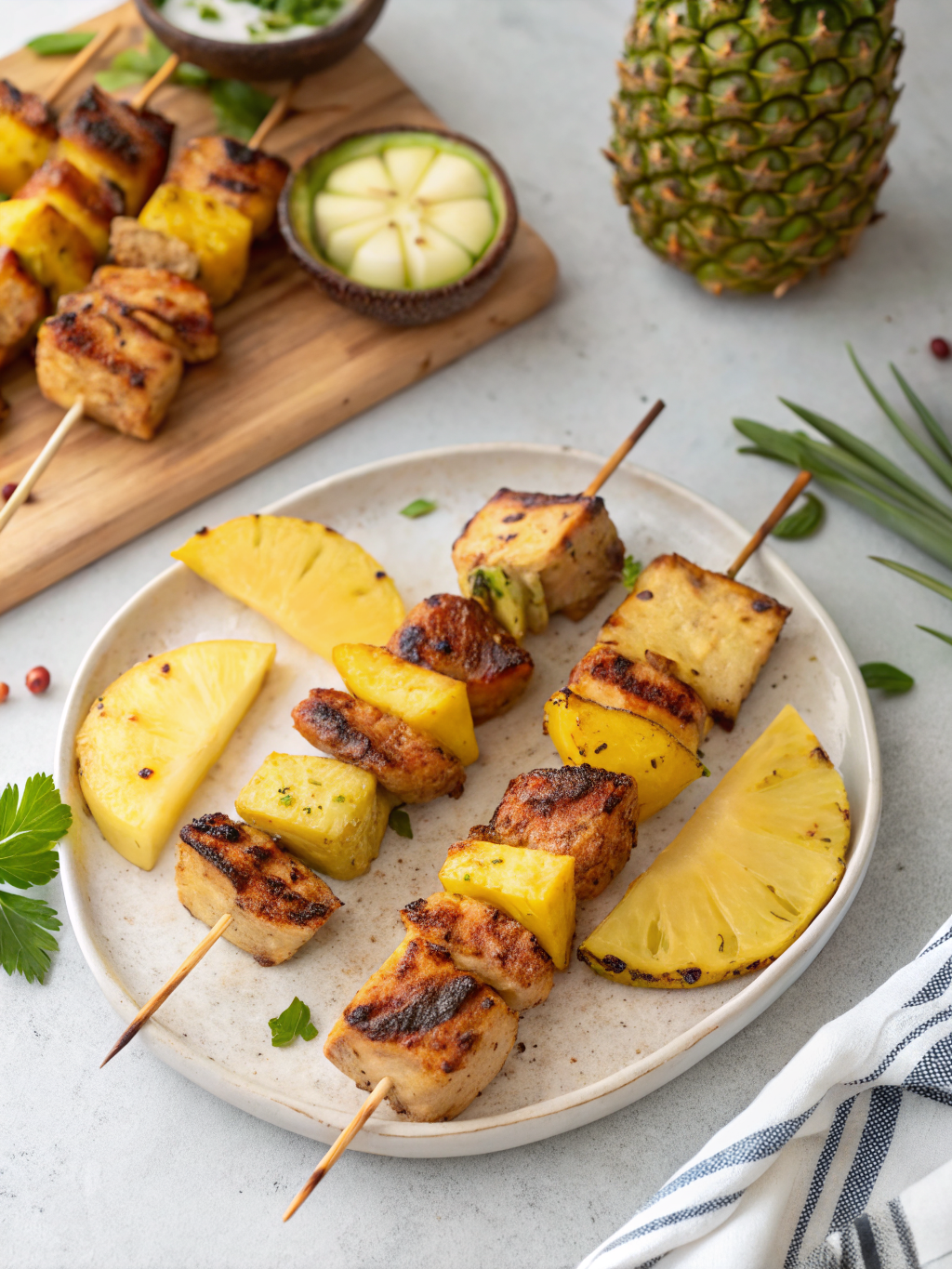 Pineapple Chicken Kabobs: 5 Easy Steps for Juicy Summer Grilling 3 Pineapple Chicken Kabobs