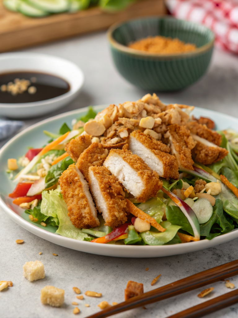 Asian Chicken Crunch Salad