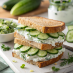Cucumber Salad Sandwiches