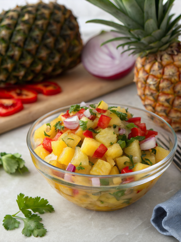 Easy Pineapple Salsa