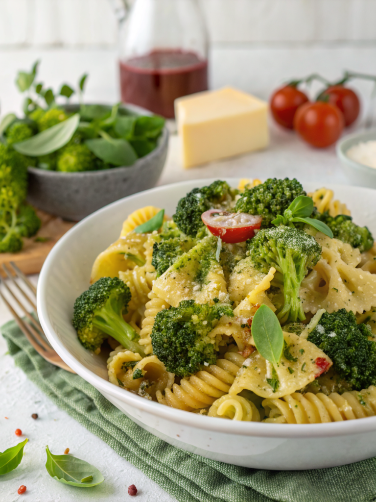 Fresh Broccoli Pasta Salad