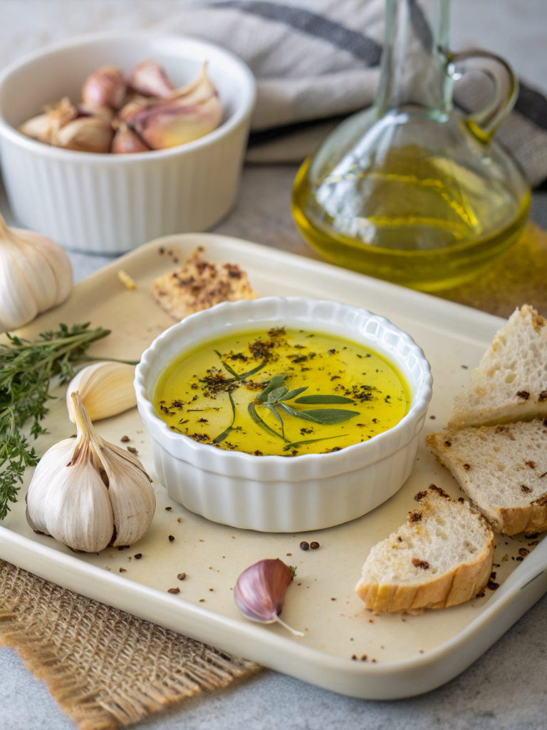 Garlic Olive Oil Dip